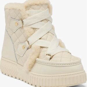 Sorel One Ave™ Alpine Genuine Shearling Trim Waterproof Boot (Women)